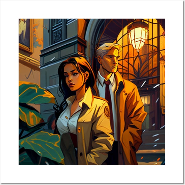 Broken Sword Digital Art Wall Art by Legendary T-Shirts